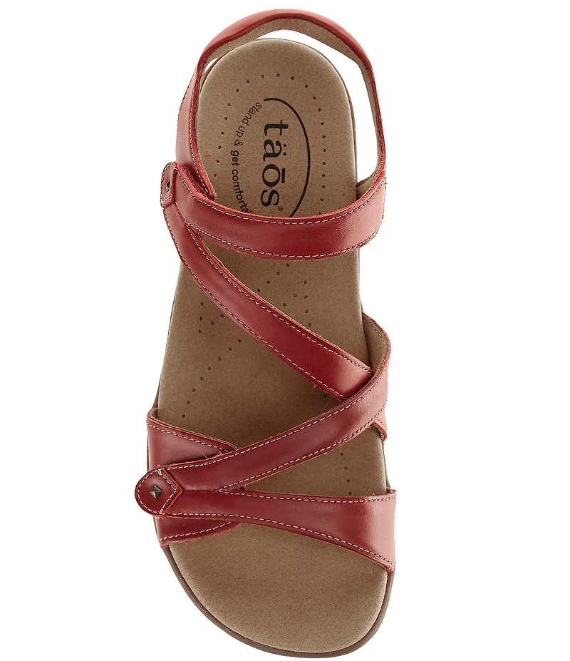 Taos Footwear Big Time Leather Strap Sandals