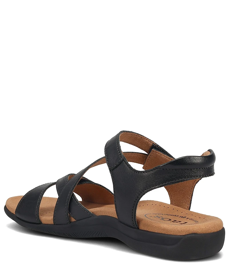Taos Footwear Big Time Leather Strap Sandals