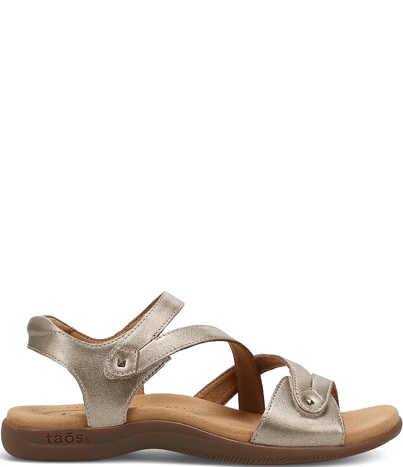 Taos Footwear Big Time Leather Strap Sandals