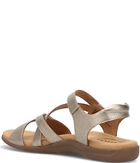 Taos Footwear Big Time Leather Strap Sandals