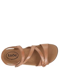 Taos Footwear Big Time Leather Strap Sandals