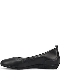 Taos Footwear Chit Chat Leather Skimmer Ballet Flats
