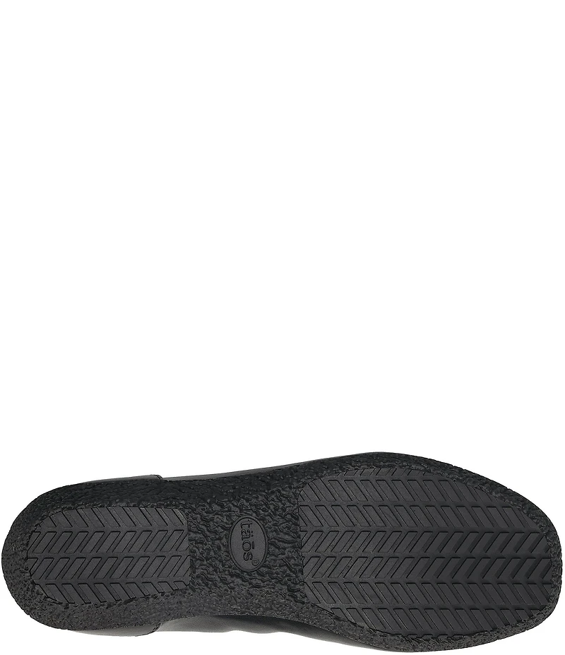 Taos Footwear Chit Chat Leather Skimmer Ballet Flats