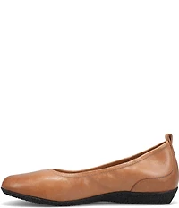 Taos Footwear Chit Chat Leather Skimmer Ballet Flats