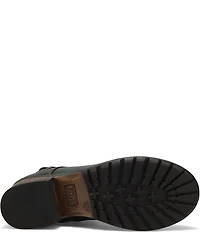 Taos Footwear Crave Leather Lug Sole Combat Booties