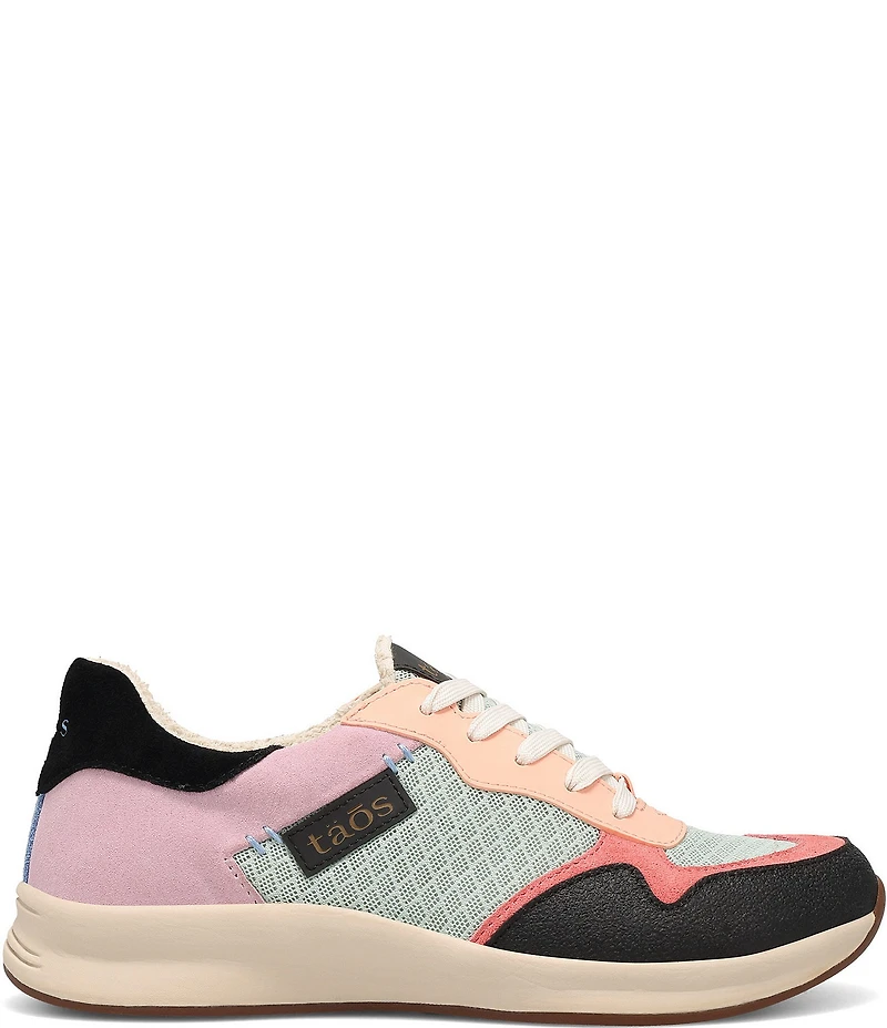 Taos Footwear Detour Mesh and Suede Sneakers