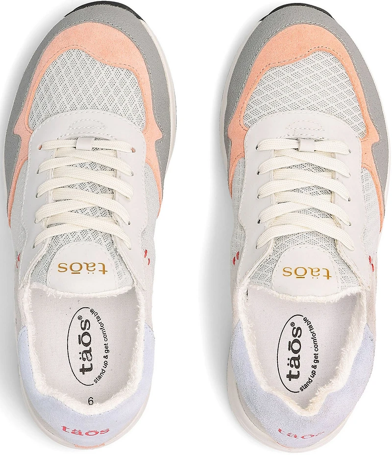 Taos Footwear Detour Mesh and Suede Sneakers