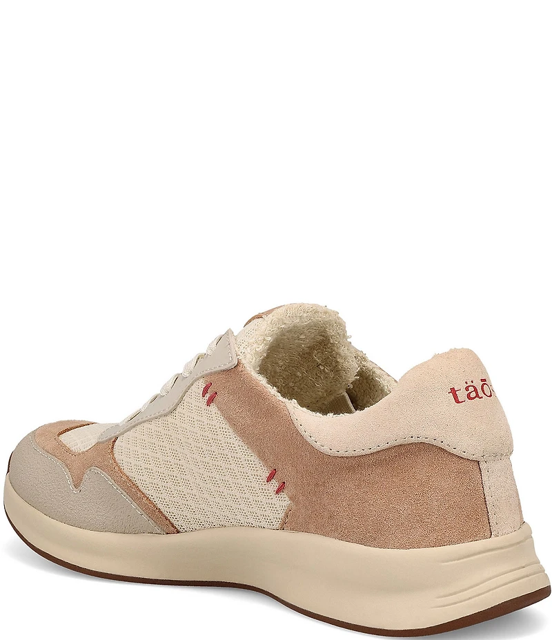 Taos Footwear Detour Mesh and Suede Sneakers