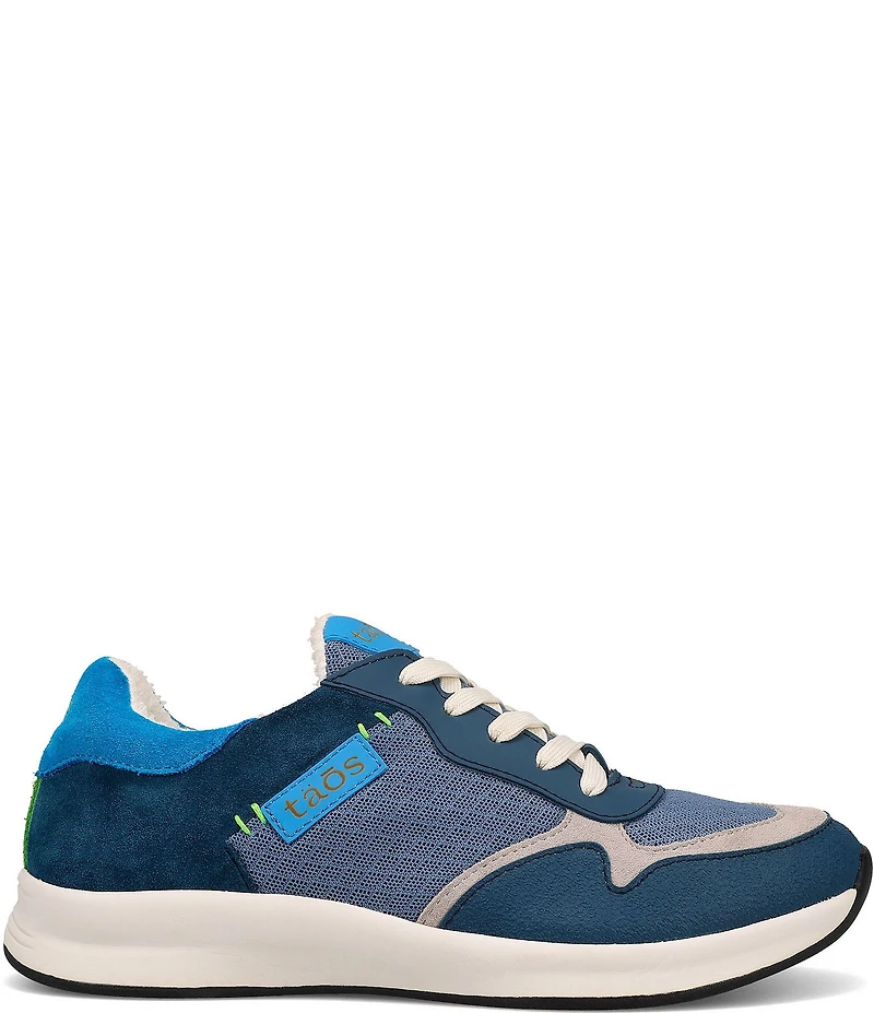 Taos Footwear Detour Mesh and Suede Sneakers