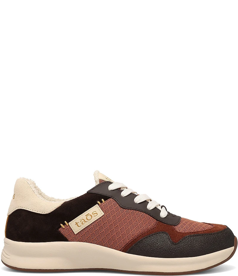 Taos Footwear Detour Mesh and Suede Sneakers