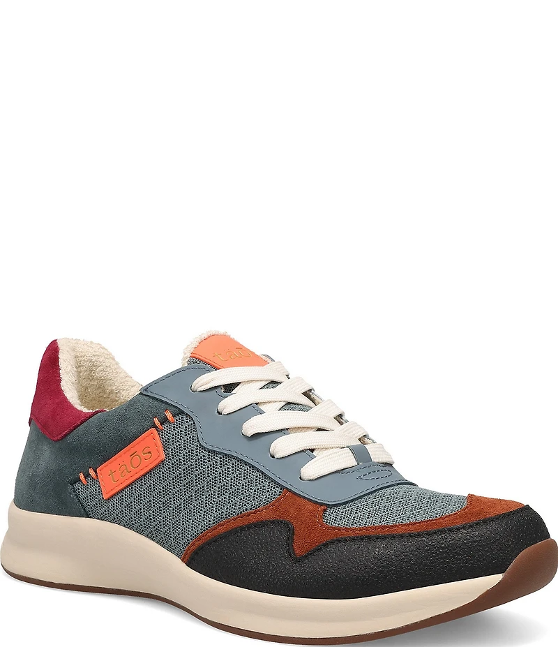 Taos Footwear Detour Mesh and Suede Sneakers