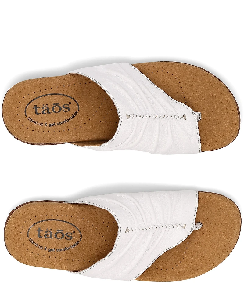 Taos Footwear Gift 2 Leather Thong Sandals