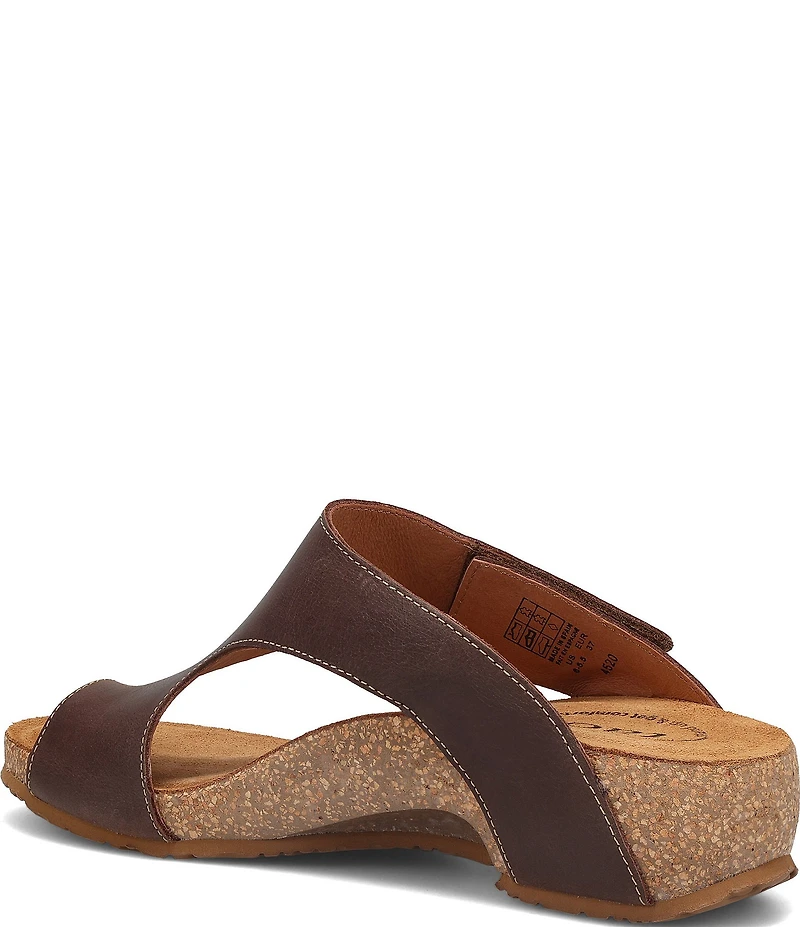 Taos Footwear Leather Toe Loop Sandals