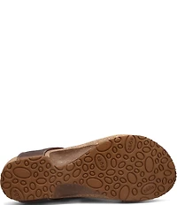 Taos Footwear Leather Toe Loop Sandals
