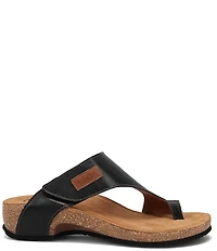 Taos Footwear Leather Toe Loop Sandals