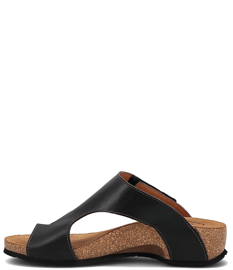 Taos Footwear Leather Toe Loop Sandals