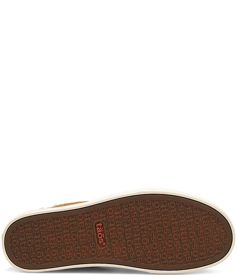 Taos Footwear Mini Chic Suede Faux Fur Lined Sneaker Ankle Booties