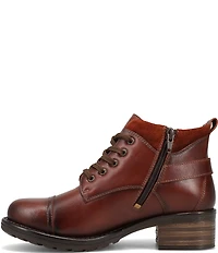 Taos Footwear Mini Crave Leather Buckle Strap Hardware Ankle Booties