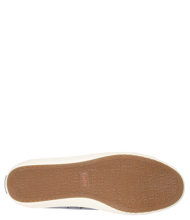 Taos Footwear Moc Star 2 Distressed Canvas Sneakers