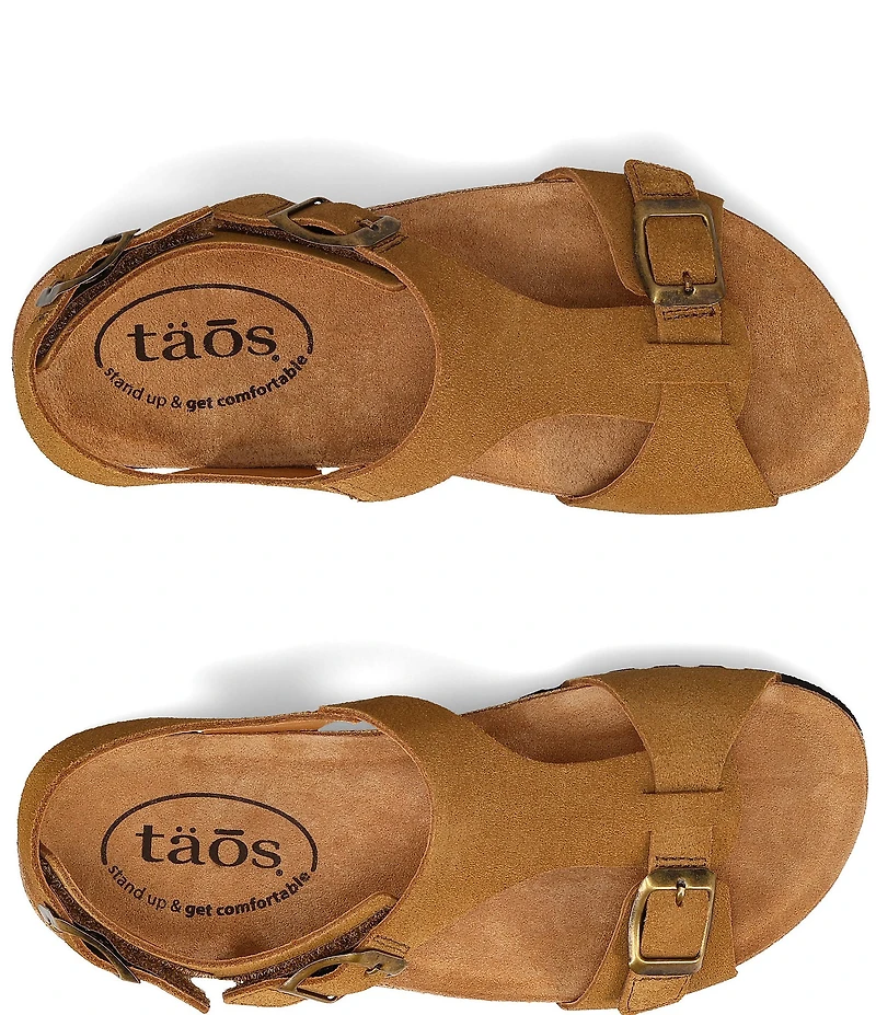 Taos Footwear MVP Suede Cork Sandals