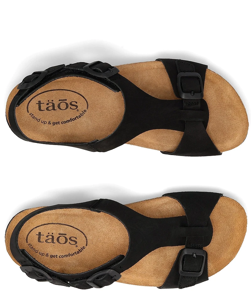 Taos Footwear MVP Suede Cork Sandals