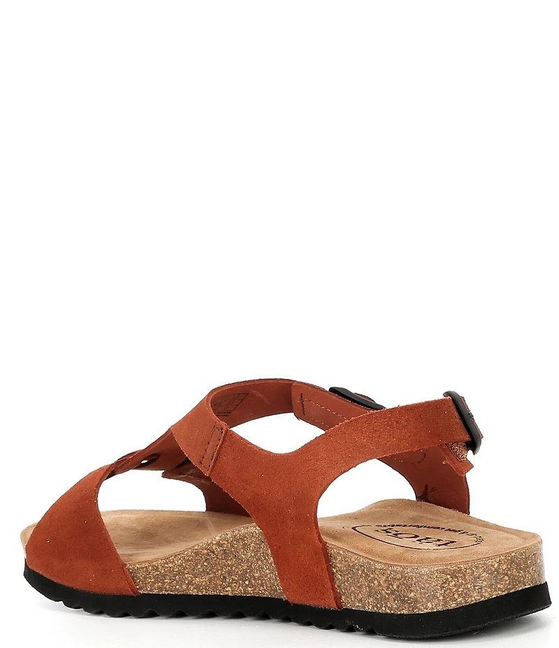 Taos Footwear MVP Suede Cork Sandals