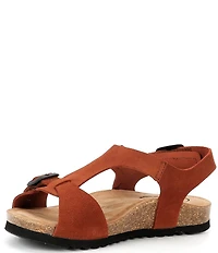 Taos Footwear MVP Suede Cork Sandals