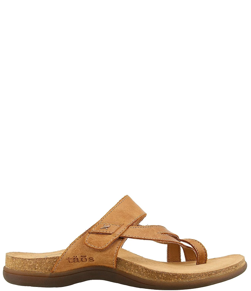 Taos Footwear Perfect Leather Toe Loop Sandals