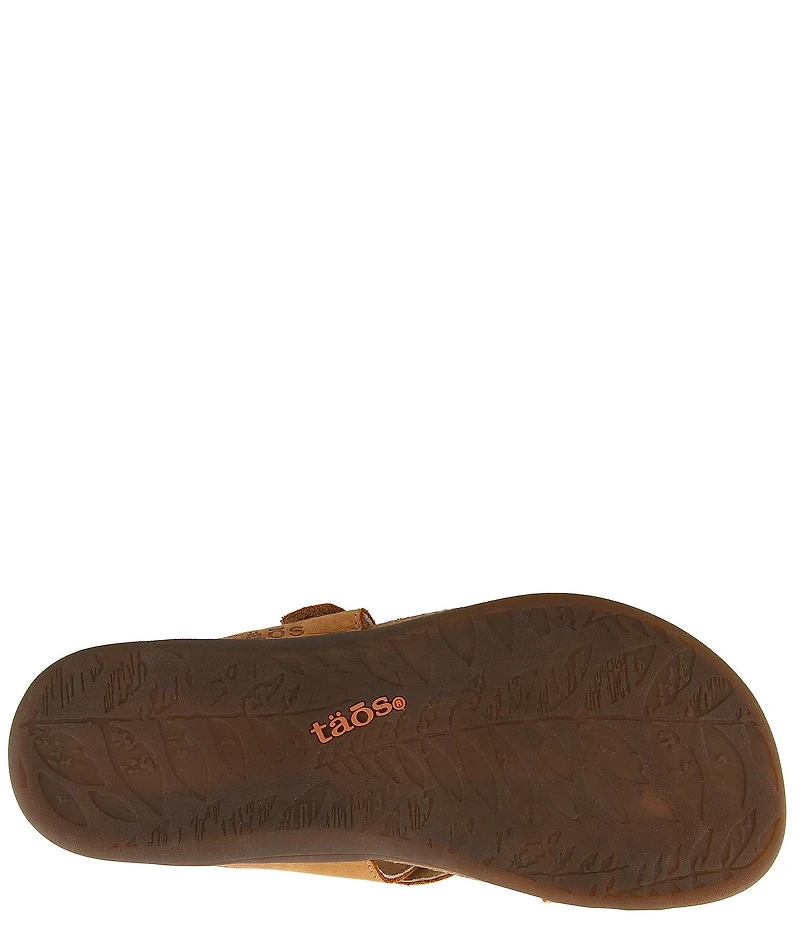 Taos Footwear Perfect Leather Toe Loop Sandals
