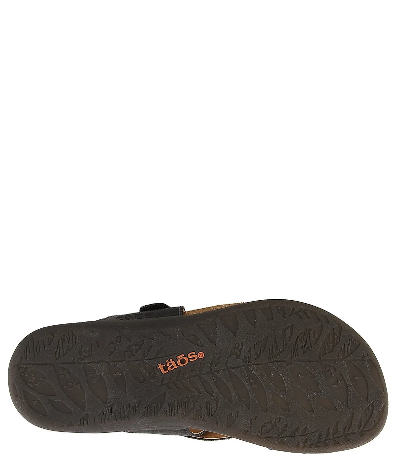 Taos Footwear Perfect Leather Toe Loop Sandals