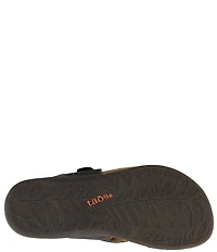 Taos Footwear Perfect Leather Toe Loop Sandals