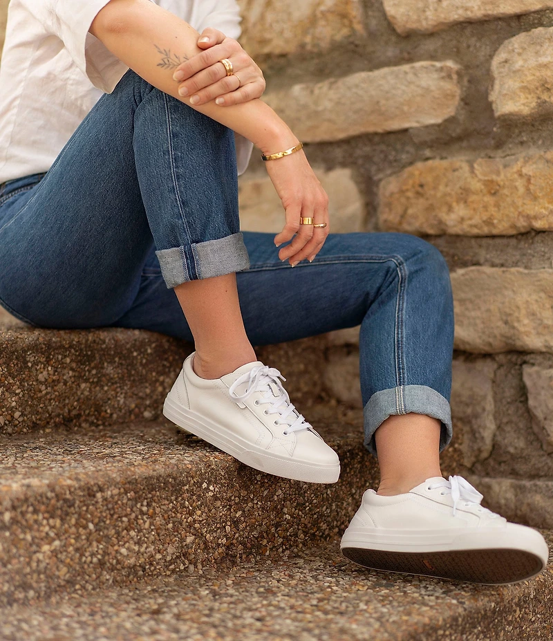 Taos Footwear Plim Soul Lux Leather Platform Sneakers