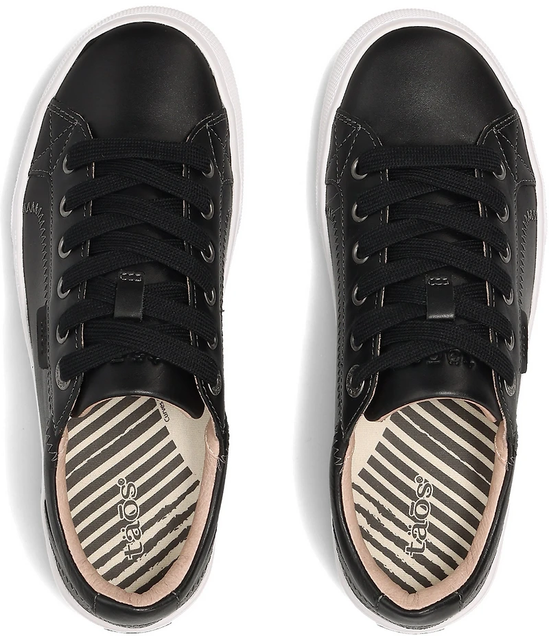 Taos Footwear Plim Soul Lux Leather Platform Sneakers