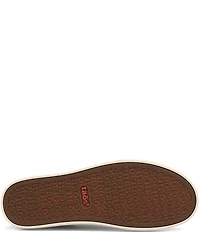 Taos Footwear Plim Soul Lux Leopard Print Calf Hair Platform Sneakers