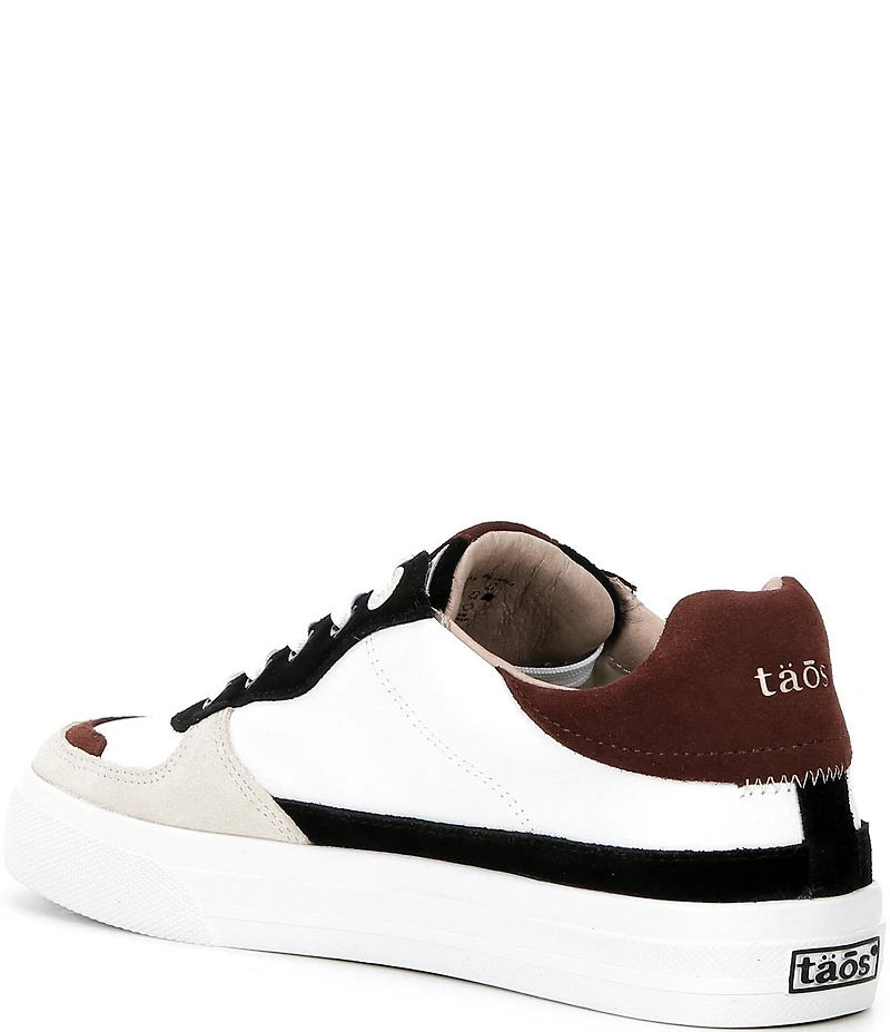 Taos Footwear Pop Soul Leather Platform Sneakers