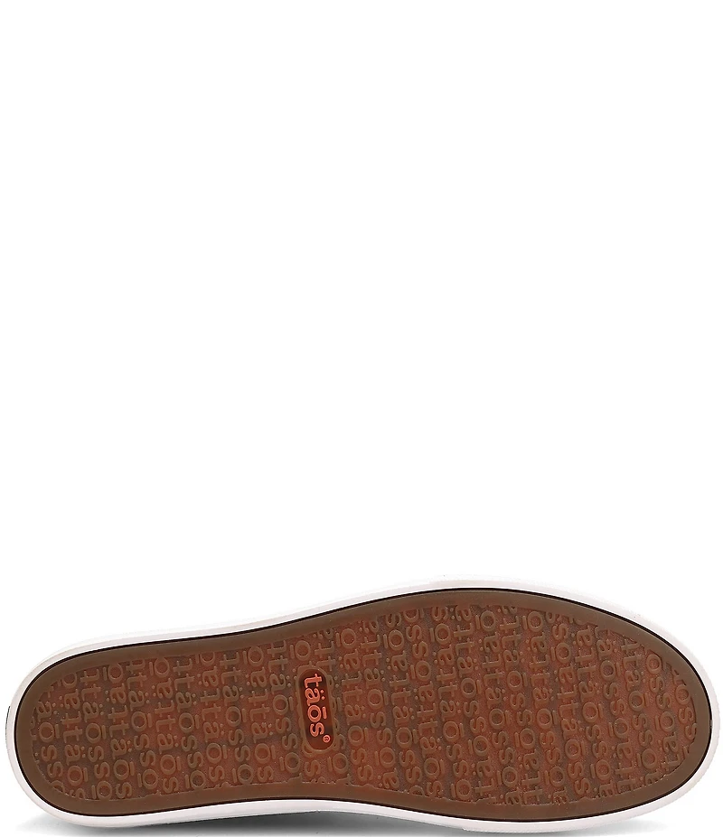 Taos Footwear Pop Soul Leather Platform Sneakers