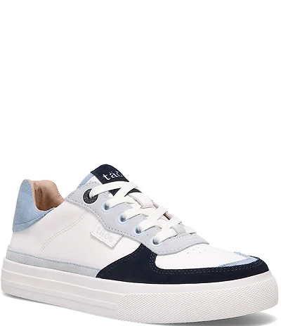 Taos Footwear Pop Soul Leather Platform Sneakers