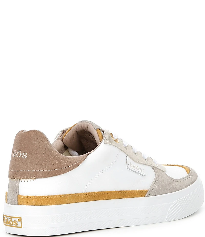 Taos Footwear Pop Soul Leather Platform Sneakers