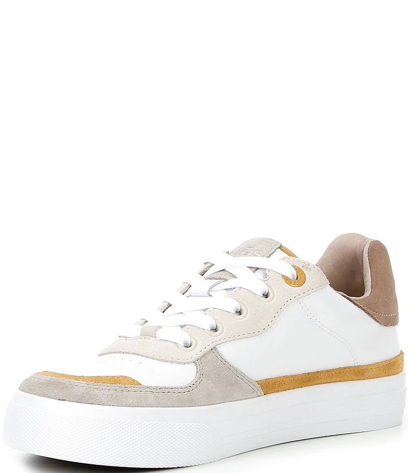 Taos Footwear Pop Soul Leather Platform Sneakers