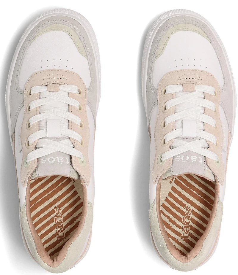 Taos Footwear Pop Soul Leather Platform Sneakers