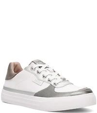 Taos Footwear Pop Soul Metallic Leather Platform Sneakers
