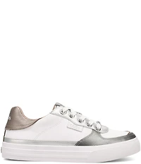 Taos Footwear Pop Soul Metallic Leather Platform Sneakers
