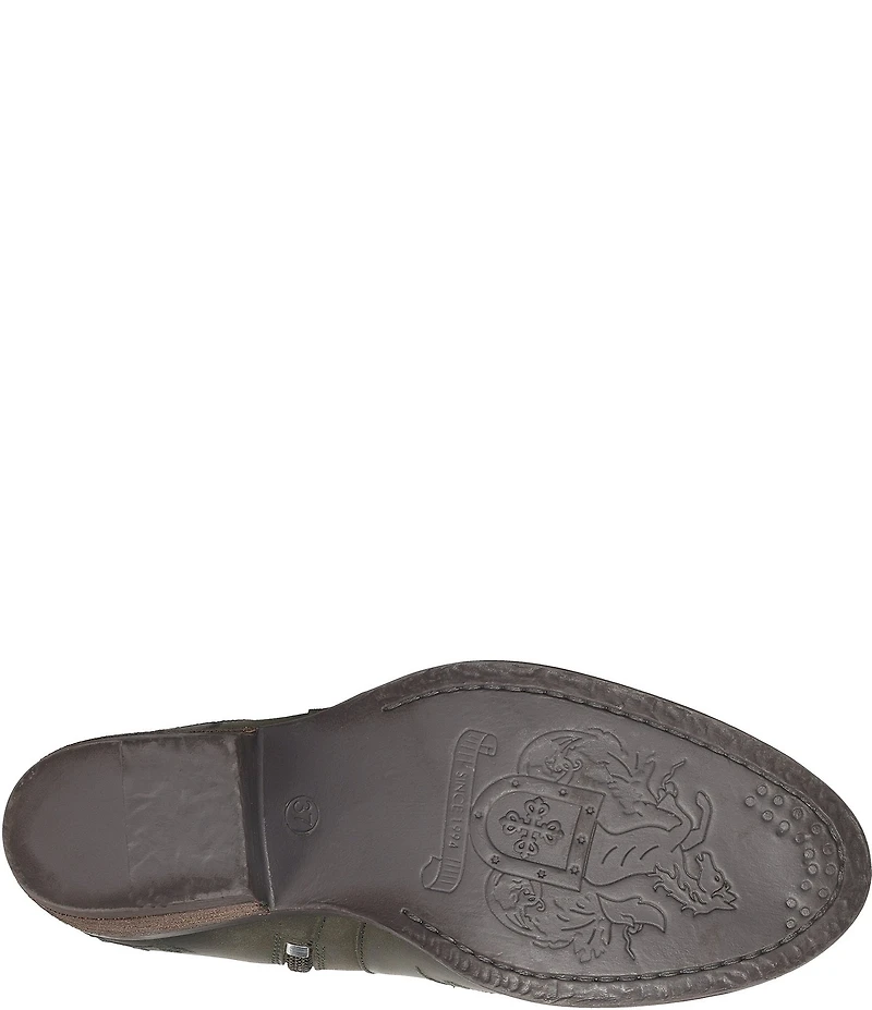 Taos Footwear Privilege Embroidered Floral Leather Booties