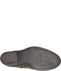 Taos Footwear Privilege Embroidered Floral Leather Booties