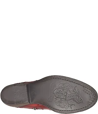 Taos Footwear Privilege Embroidered Floral Leather Booties