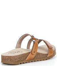 Taos Footwear Ringslide Leather Slide Sandals