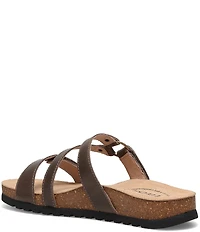 Taos Footwear Ringslide Leather Slide Sandals