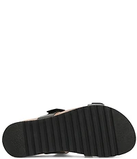 Taos Footwear Ringslide Leather Slide Sandals