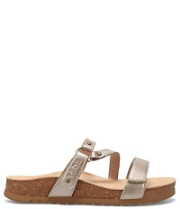 Taos Footwear Ringslide Leather Slide Sandals