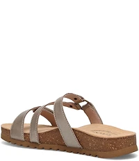 Taos Footwear Ringslide Leather Slide Sandals